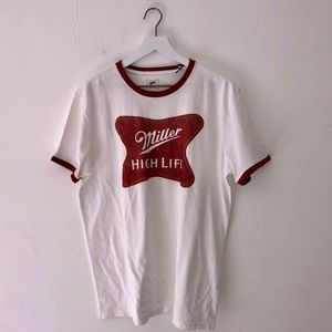 Lucky Brand Miller Lite Ringer Tee Size L